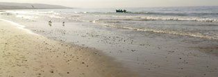 petit plage perdu et inconnu au nord d' agadir