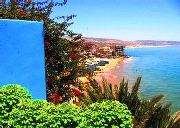 la plus proches des plages de taghazout au sud de maroc