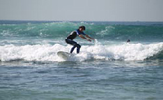 surf: la patience de surfer a agadir au maroc