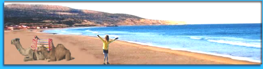 paradi plages: km 27 au nord d' agadir plus loin de la ville