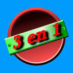 3 en 1.
